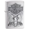 Zippo 2024 Zippo Hd Emblem Brushed Chrome Lighter, Made In Usa ZIP-200HD.H284 - alternate 3